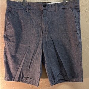 Old Navy Blue Flat Front Tailored Shorts